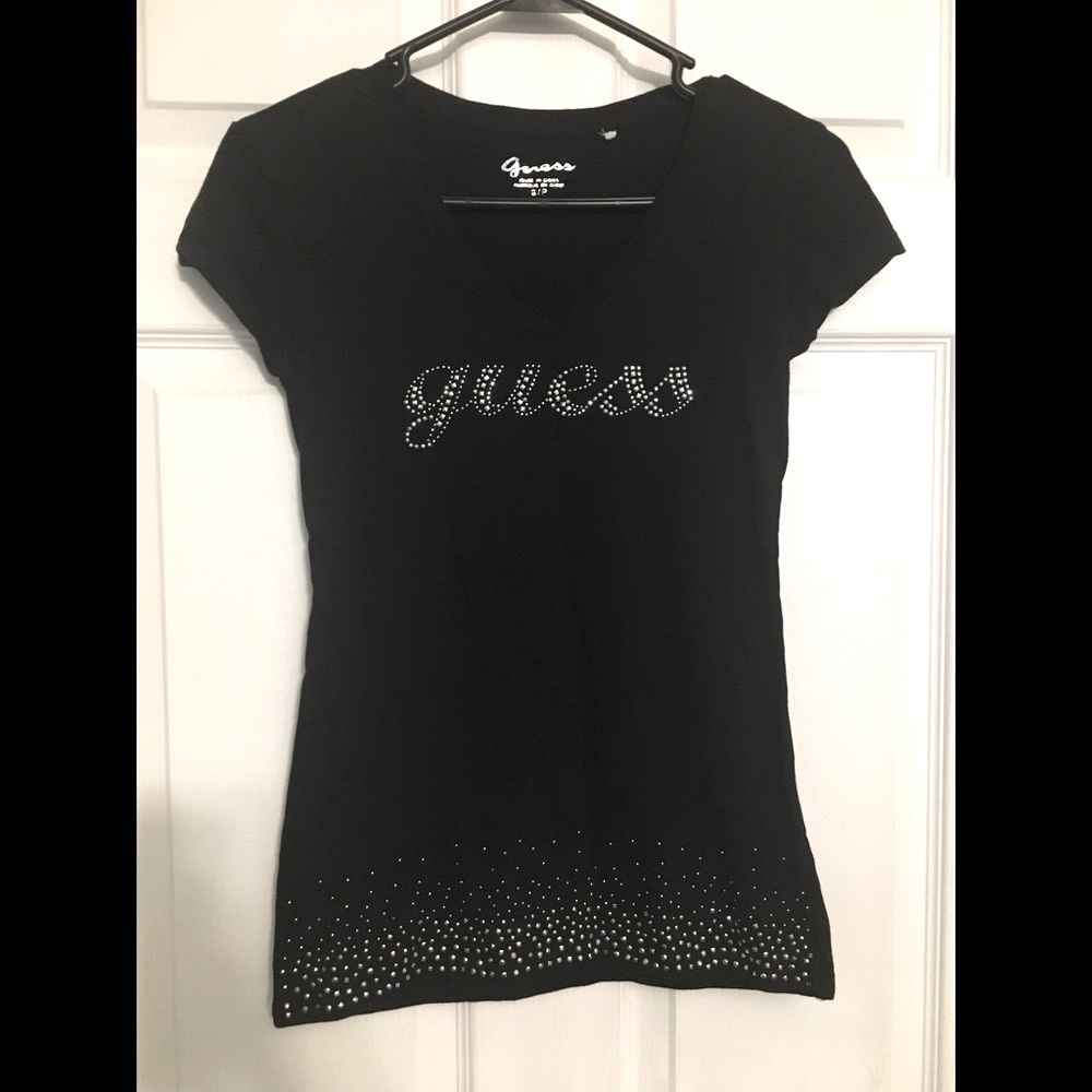 Guess Rhinestone Tee
